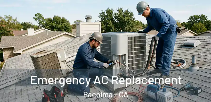  Emergency AC Replacement Pacoima - CA